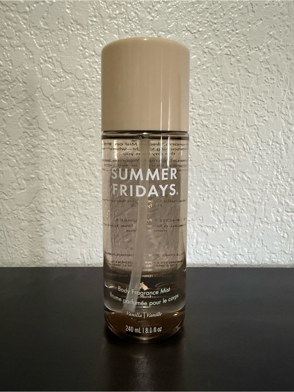 Summer Fridays Vanilla Body Fragrance Mist
